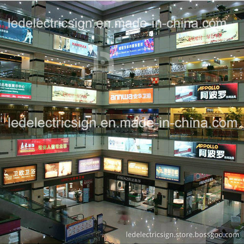 Super Large Wall Mounted Advertising LED Light Box with Advertising LED Signboard